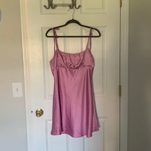 Women’s Cocktail Satin Mini Dress